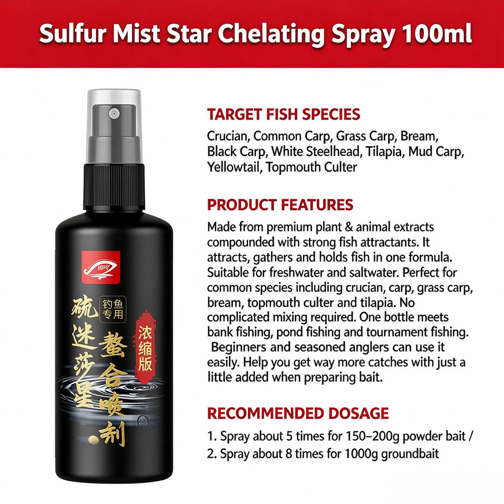 Night Fishing & All-Purpose Fishing Spray