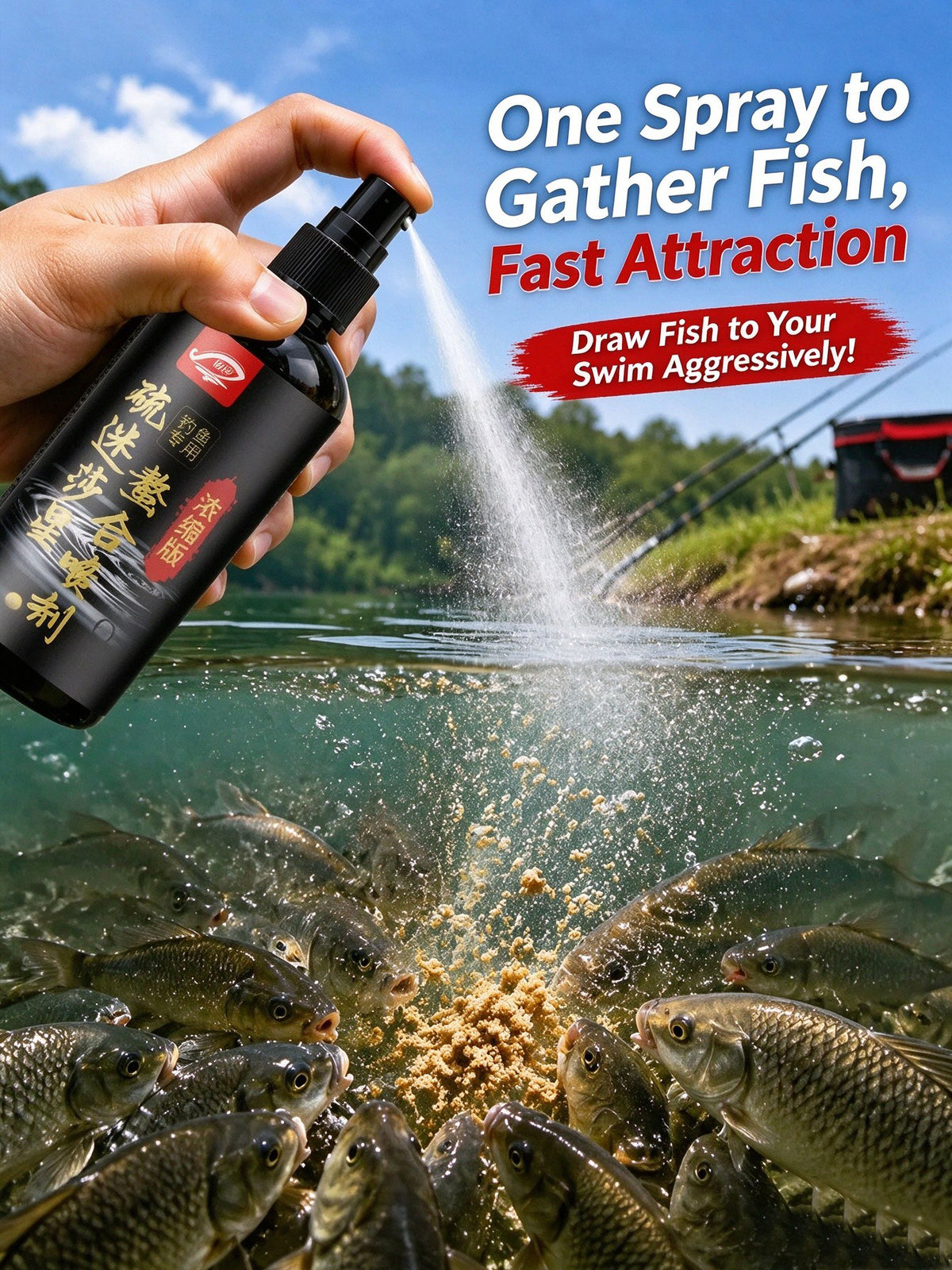Night Fishing & All-Purpose Fishing Spray