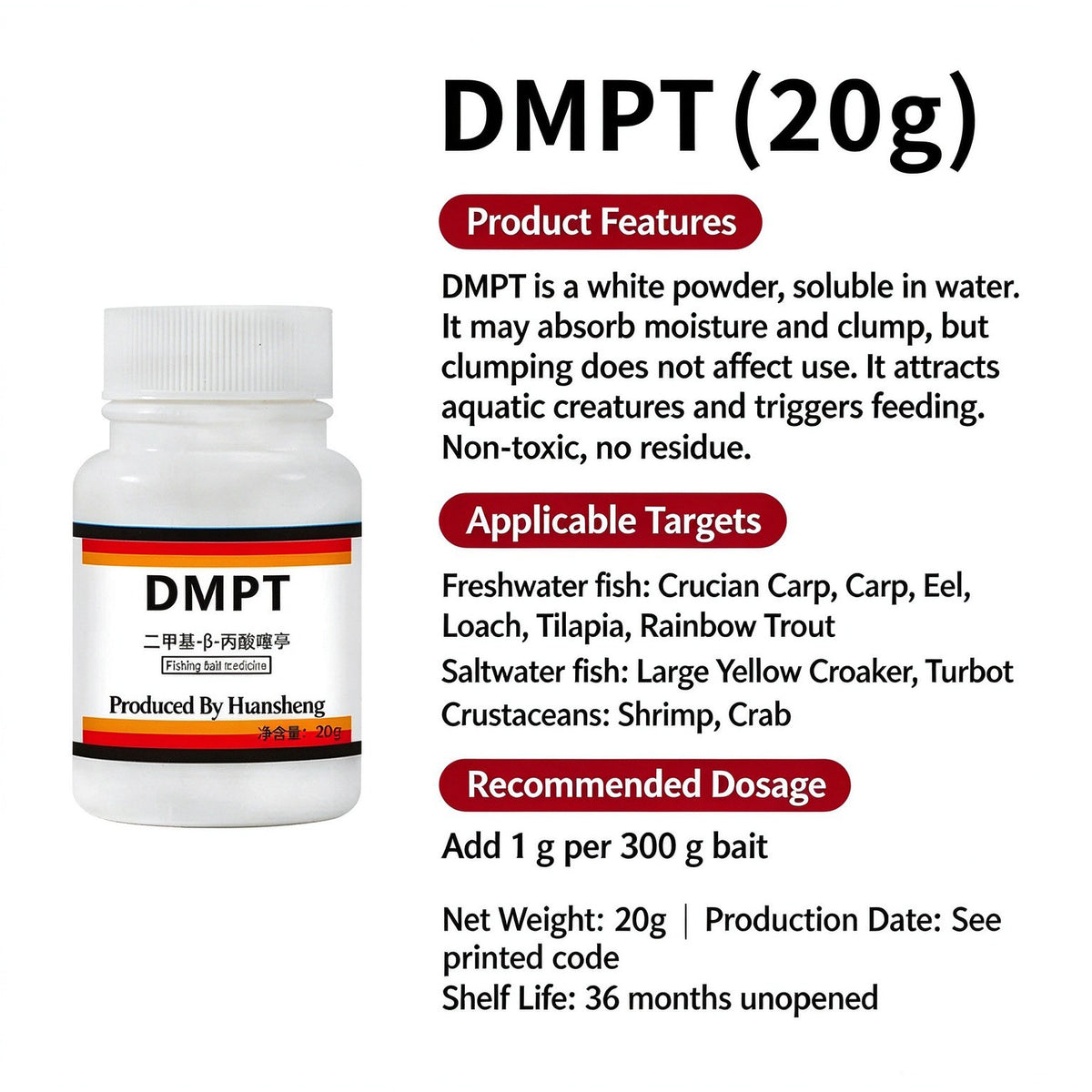 DMPT Fishing Bait Additive