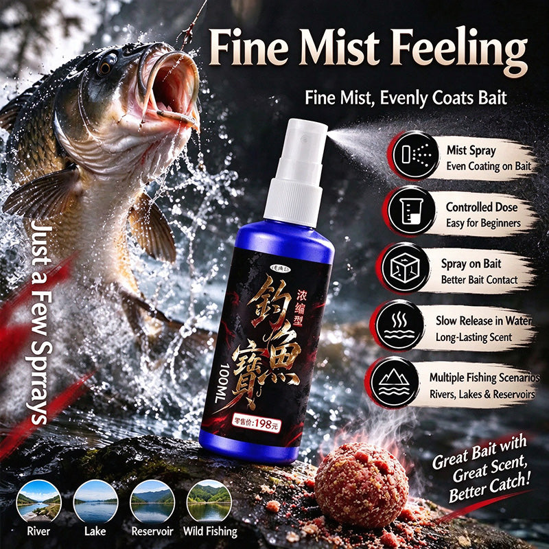 Freshwater Lake Fishing Attractant Spray